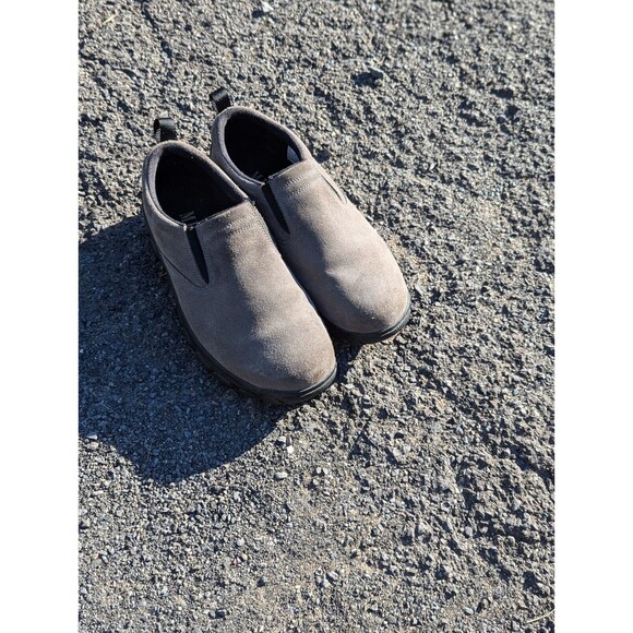 MRC Men's Size 8 Grey & Black Parker Suede Slip On Shoes - Picture 4 of 8